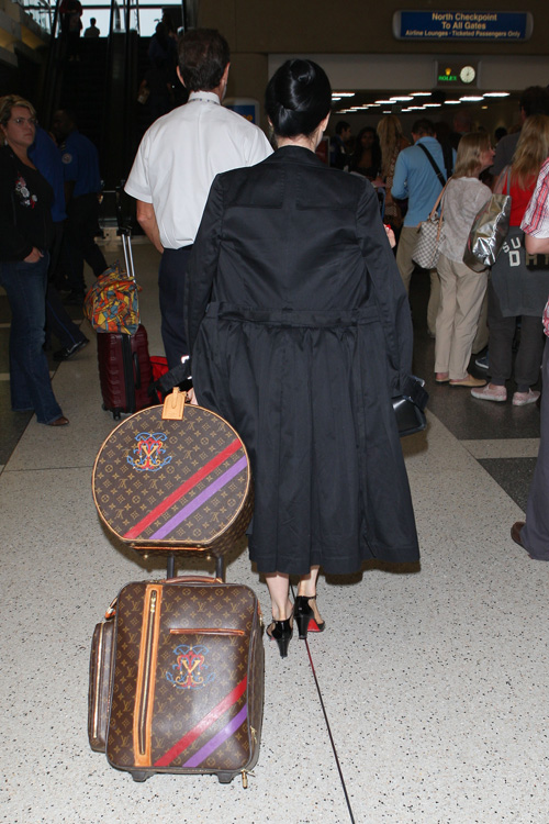 Don&#39;t Leave Home Without It: Celebrities and Their Louis Vuitton Luggage - PurseBlog