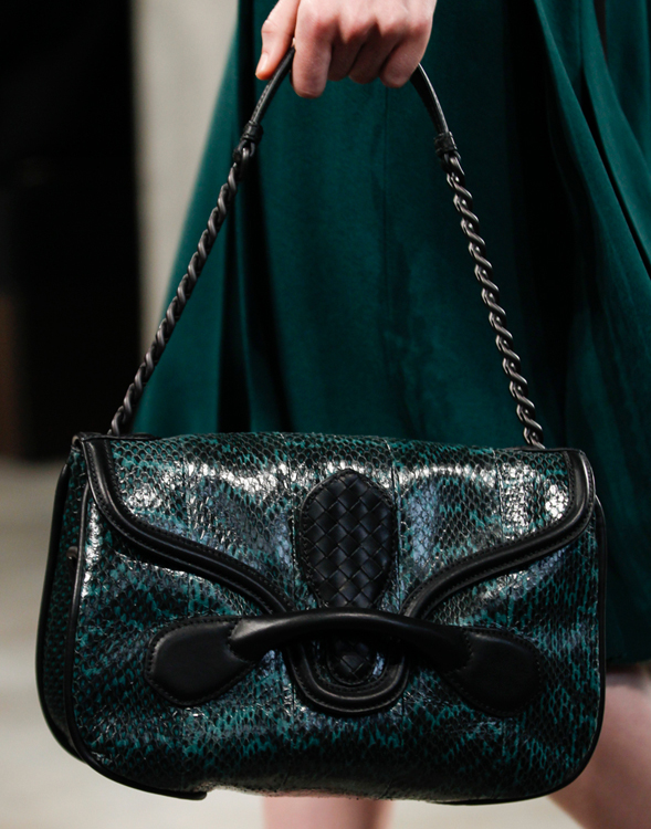 Bottega Veneta Turns to Snakeskin for Fall 2014 Handbags - PurseBlog