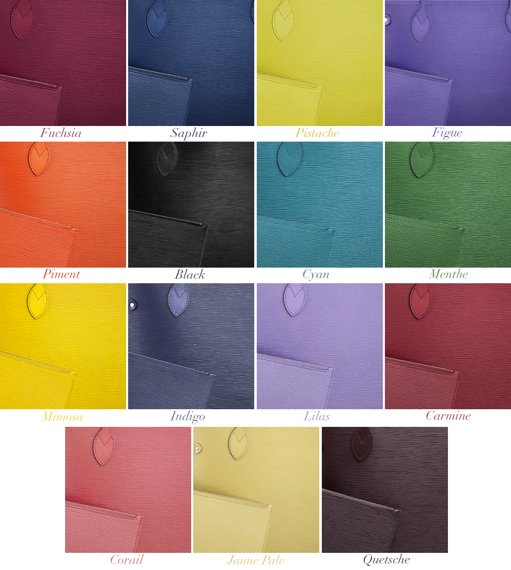 Louis Vuitton Neverfull MM: Epi vs Mono / Leather Comparison #lvneverfull  #louisvuittonneverfull 