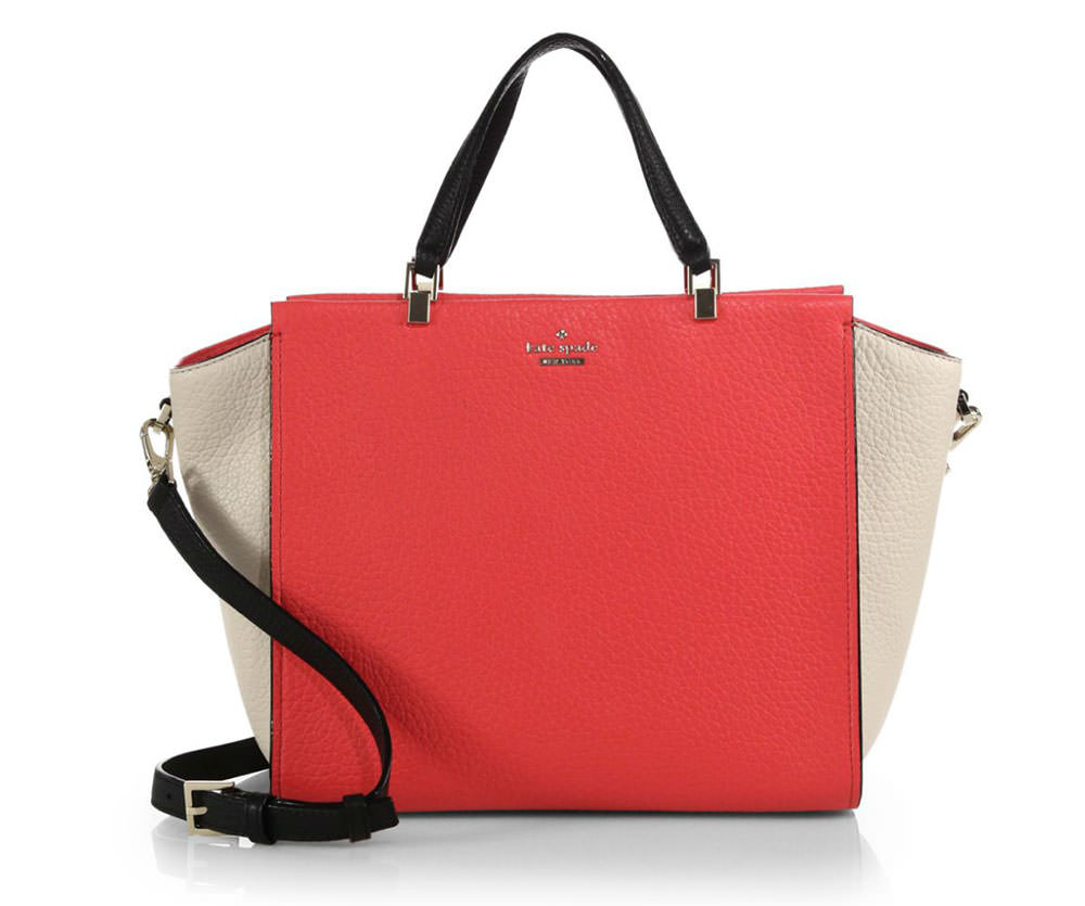 Kate Spade Alice Street Luxe Adriana Leather & Calf 2024 Hair Bag Satchel Crossbody