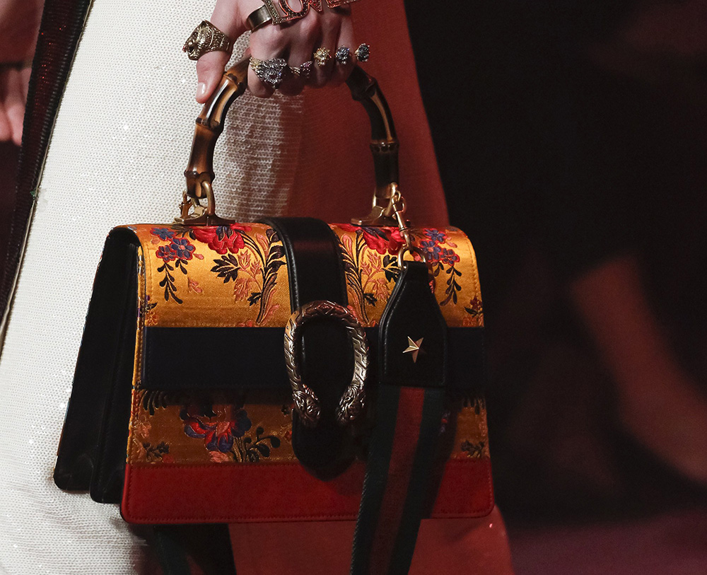 Gucci&#39;s Spring 2017 Runway Bags are Just as Sumptuous and Detailed as You&#39;d Expect - PurseBlog