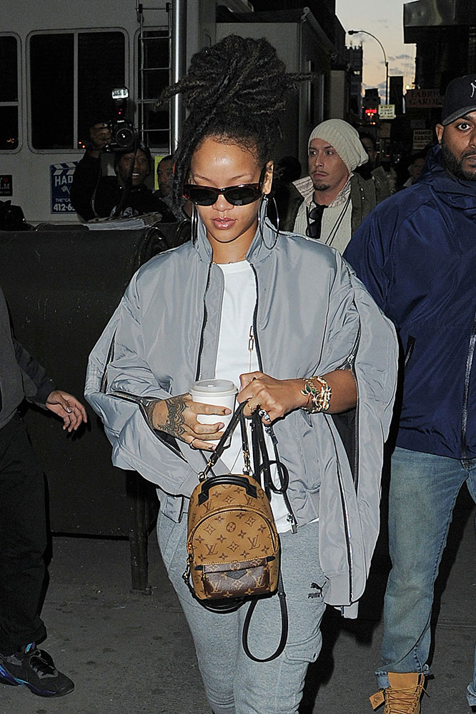 Rihanna Louis Vuitton Azur Damier Galliera