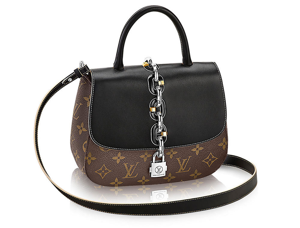 Louis Vuitton Chain Detail Handbags