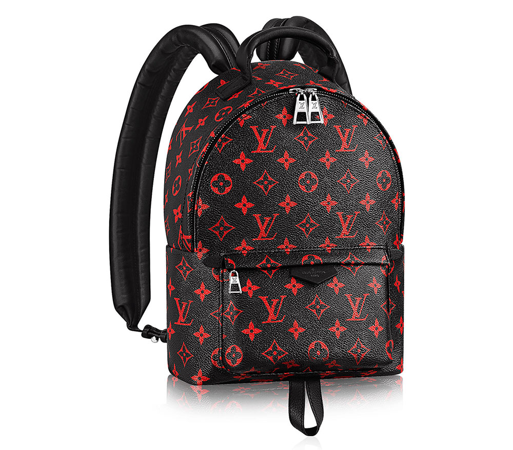 Louis Vuitton Palm Springs Mini Backpack Black And Red | SEMA Data Co-op