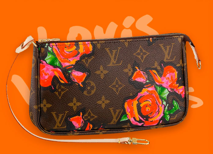 Louis Vuitton Pochette Accessoires Handbag Stephen Sprouse