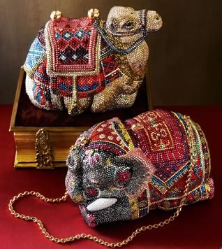 Judith Leiber Camel & Elephant Minaudieres - PurseBlog