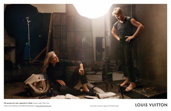 Louis Vuitton Core Values: Mikhail Baryshnikov with Annie Leibovitz