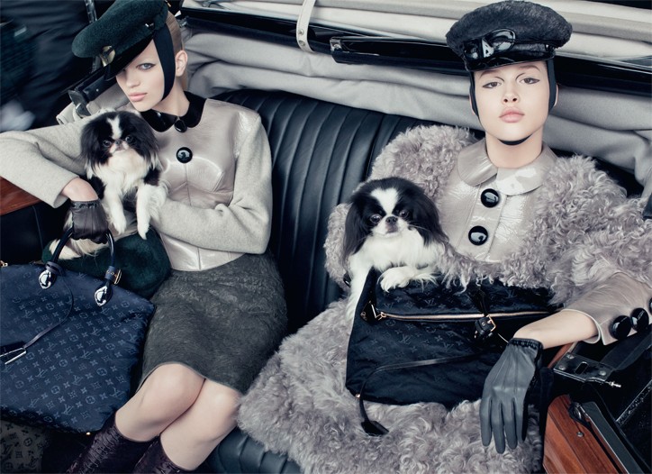 Coquette: Behind the Scenes of Louis Vuitton's Fall/Winter 2010 Ad Campaign
