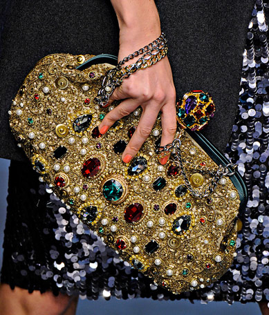 sparkly dolce and gabbana
