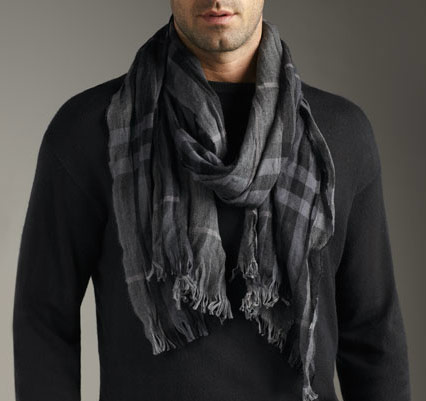 burberry mens scarves on sale