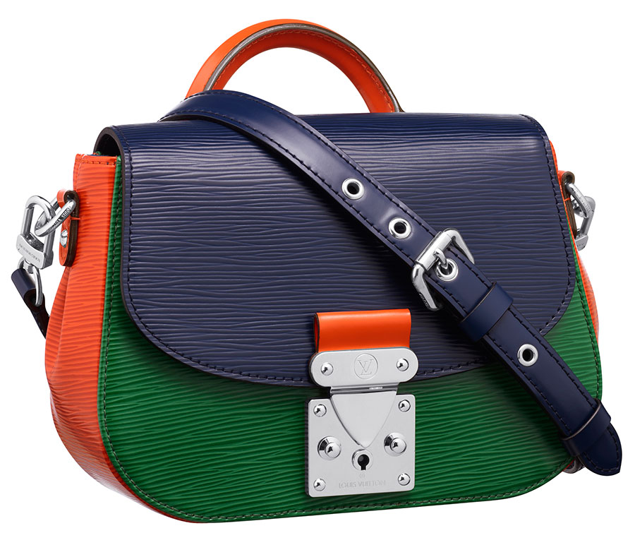Pre-Owned Louis Vuitton Tricolor Eden Handbag Epi Leather PM