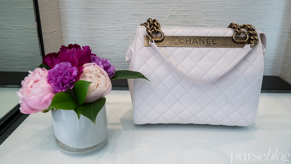 Lavender Chanel Chateau Boy Bag