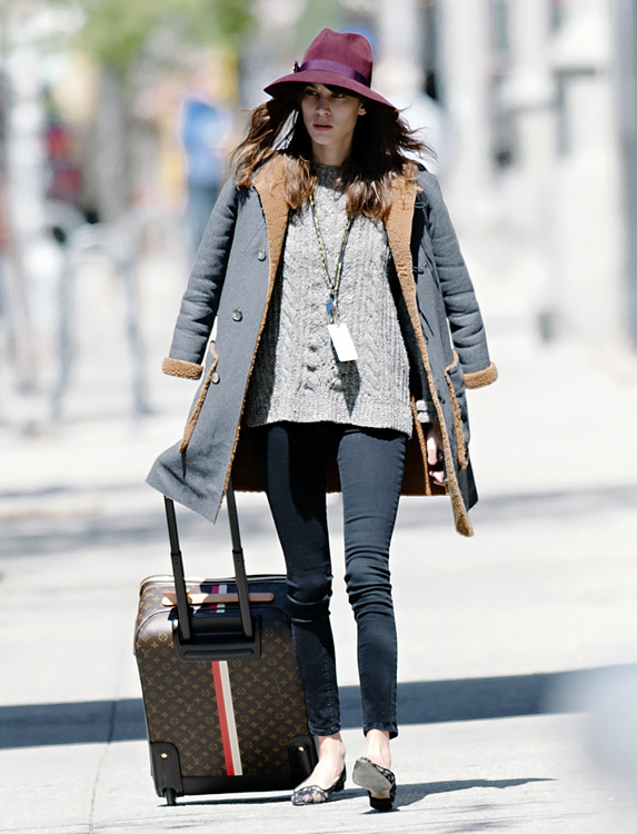 Don't Leave Home Without It: Celebrities and Their Louis Vuitton Luggage -  PurseBlog