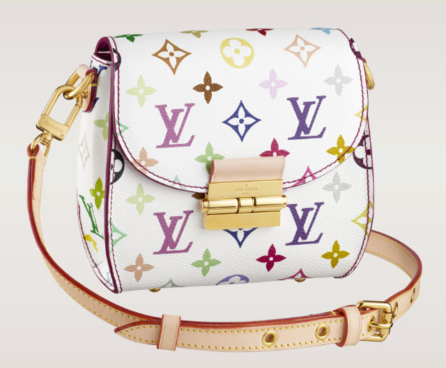 Louis Vuitton White And Multicolor Monogram Coated Canvas Heartbreaker  Brass Hardware Limited Edition Available For Immediate Sale At Sotheby's