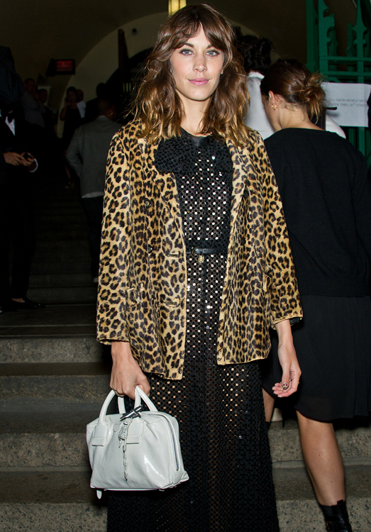 Alexa Chung steps out with Chanel (and even more customized Louis Vuitton  luggage)