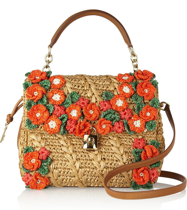 Dolce & Gabbana makes raffia bags look anything but rustic - PurseBlog