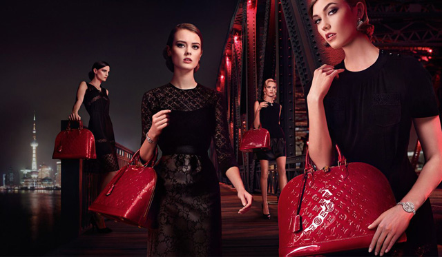 Louis Vuitton taps Karlie Kloss, the Brooklyn Bridge for new Alma Bag  campaign - PurseBlog