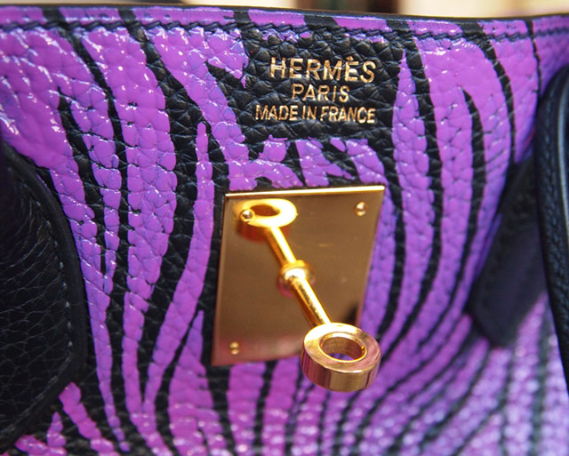 A history of defacing Hermes bags
