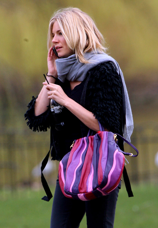 Sienna Miller's Vast Noughties Handbag Collection Is A Blast From A  Glorious Past