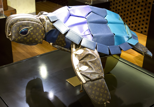 The Louis Vuitton Traveling Curiosities Collection Gets a New Member - a  Turtle! - PurseBlog