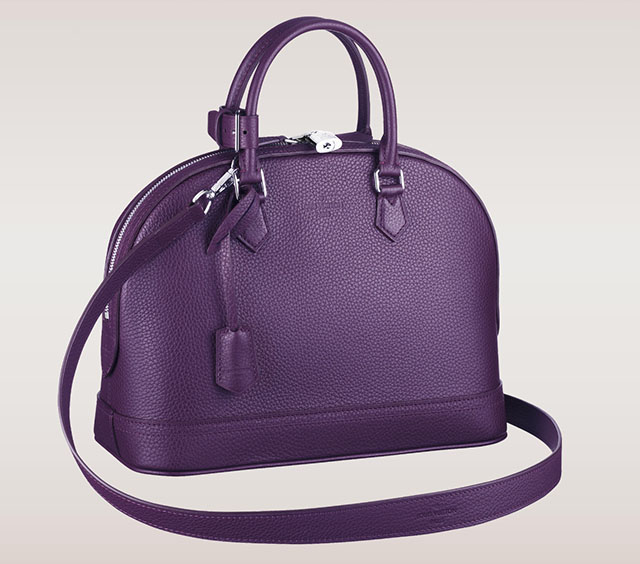 Louis Vuitton Purple Epi Alma BB QJB06Y10U2003