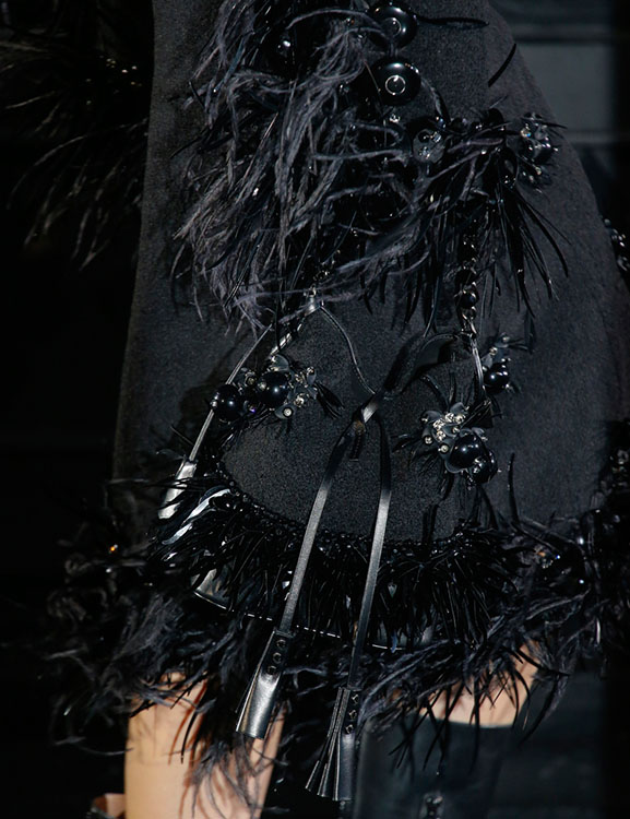 Marc Jacobs' Last Show at Louis Vuitton was an All Black Swan Song