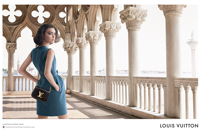 Louis Vuitton Advertisement Vogue Magazine Fashion Decoration –  AREA51GALLERY