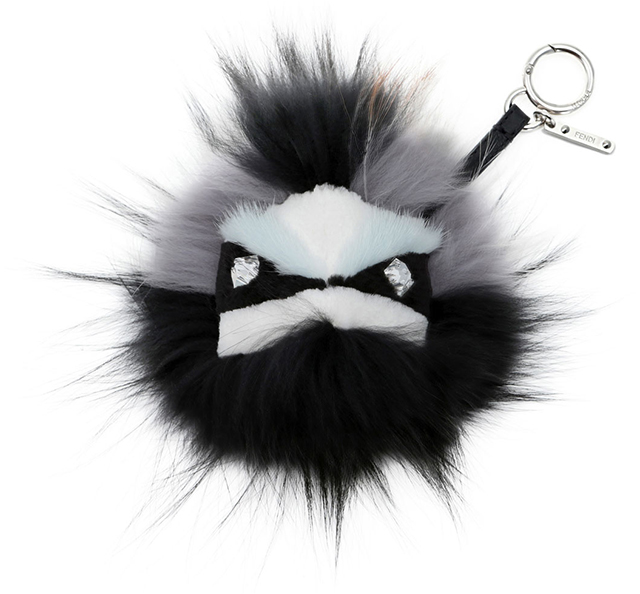 Add A Little Monster To Your Bag With a Fendi Fur Charm - PurseBlog