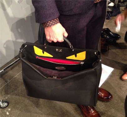 ParallaxShops Fendi Introduces the Men s Peekaboo Bag at Milan Fashion Week fendi large tote