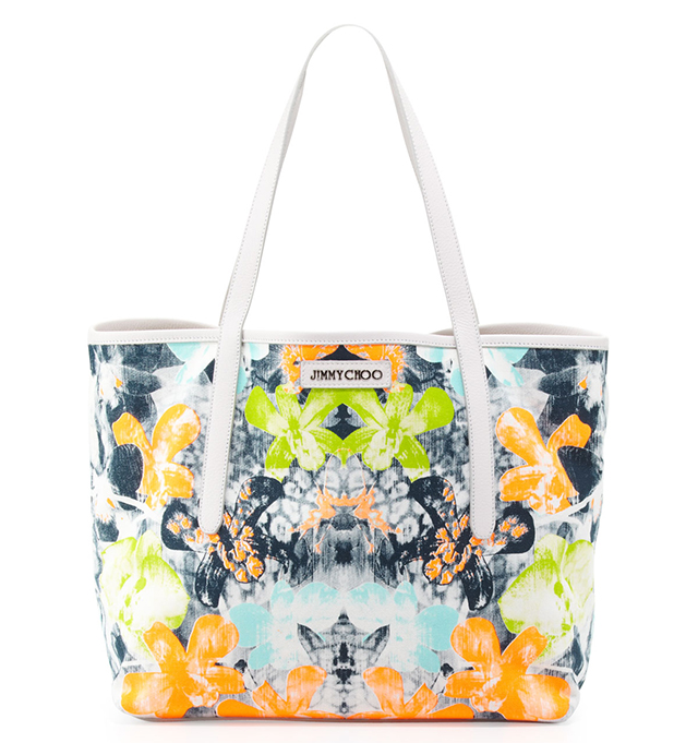 Tory Burch Kerrington Floral Print Tote Bag, $295, Neiman Marcus