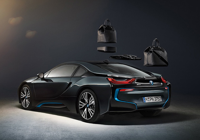 BMW i8 Electric Sports Car and Custom Set of Louis Vuitton Luggage -  SeaChange