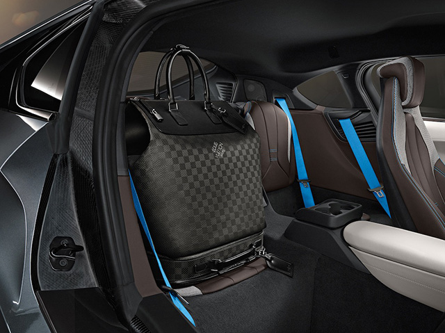 Many Bag Monday: Louis Vuitton x BMW i8 Limited Edition Carbon Fiber Luggage - PurseBlog