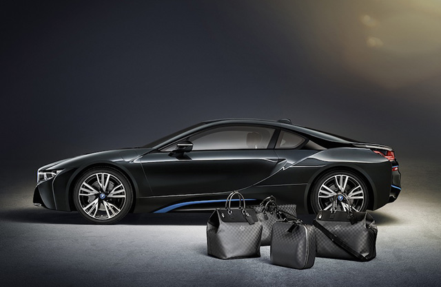 Many Bag Monday: Louis Vuitton x BMW i8 Limited Edition Carbon Fiber Luggage - PurseBlog