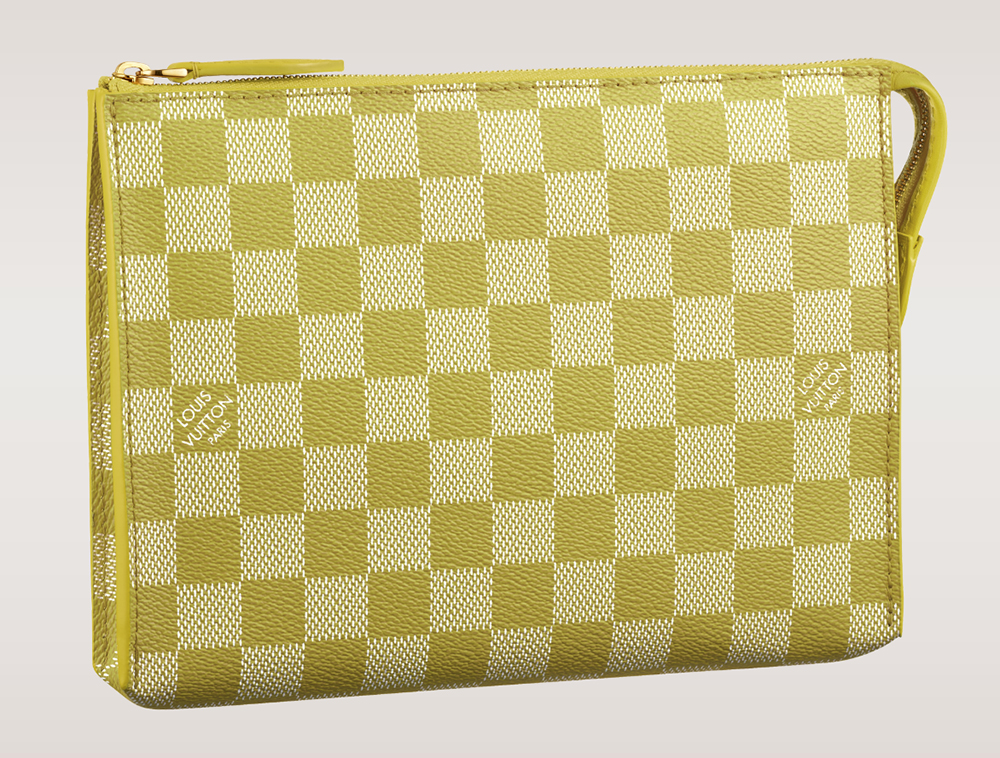 Louis Vuitton Quetsche Damier Canvas Couleurs Shoulder Bag .