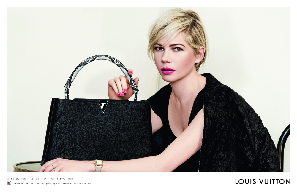 Michelle Williams is Back For Another Round at Louis Vuitton - PurseBlog
