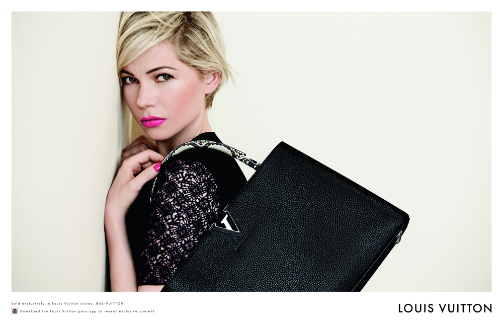 Michelle Williams is Back For Another Round at Louis Vuitton - PurseBlog