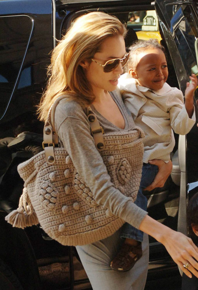 A Guide to Angelina Jolie's Favorite Designer Handbags