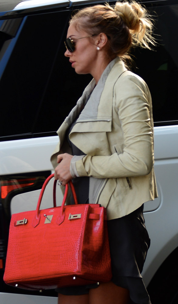 Celebrity Bag: Hermes Malachite Kelly on Tamara Ecclestone – The