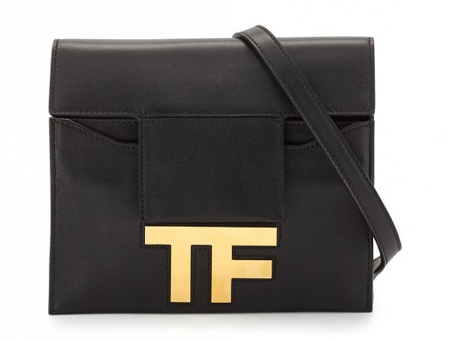 TF Medium Black sold Shoulder Bag