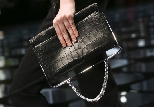 Balenciaga Shows Restrained Exotic Bags for Spring 2015 PurseBlog