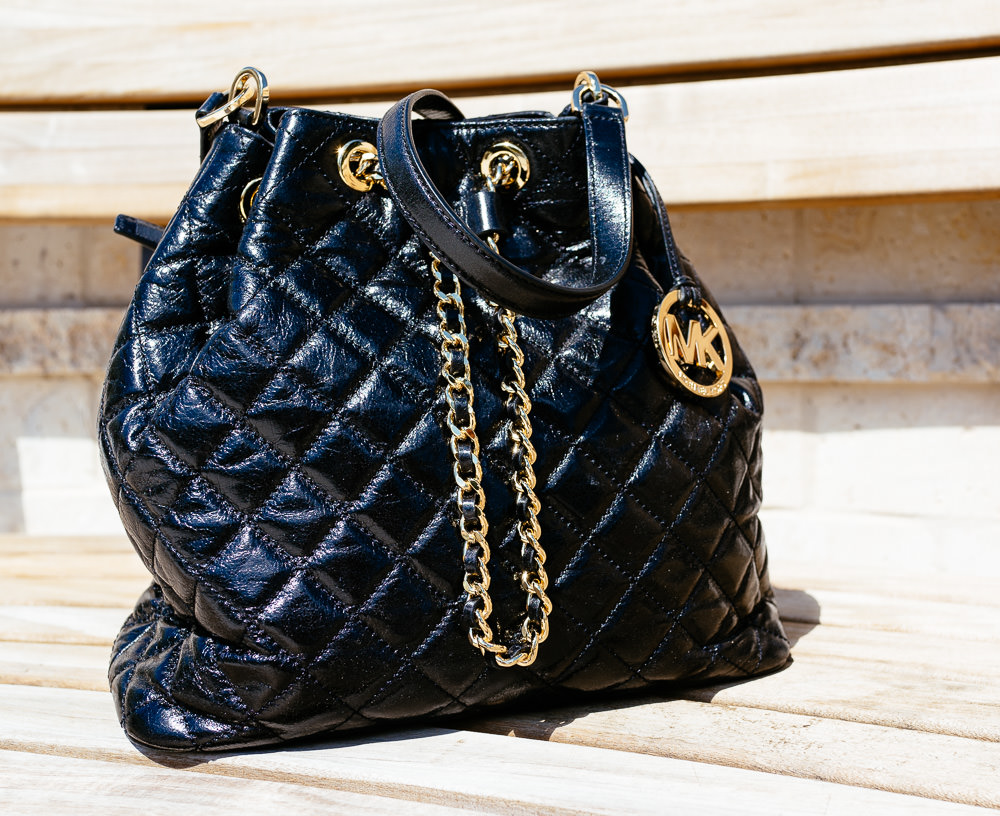 michael kors susannah quilted tote