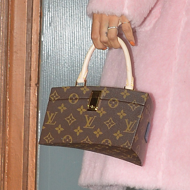 For National Handbag Day, Celebrate True Love: Rihanna and her Louis Vuitton  x Frank Gehry Twisted Monogram Bag - PurseBlog