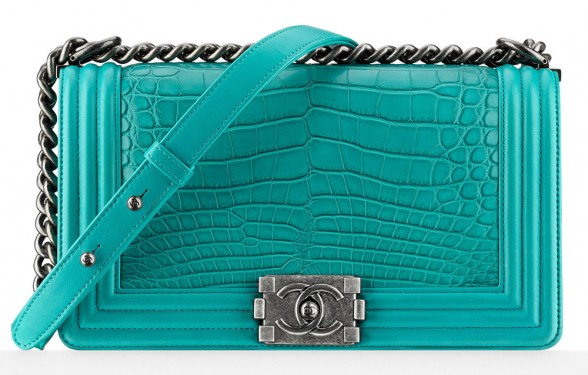 Monday Afternoon Pick Me Up Chanel Alligator Boy Bag PurseBlog