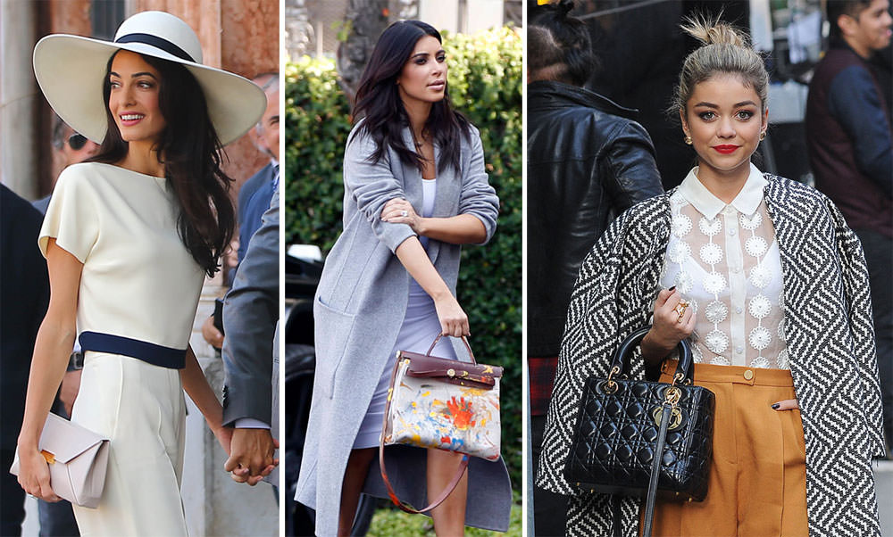 Celebs Turn To Old Favorites Or the Newest Styles from Saint Laurent and  Balenciaga - PurseBlog