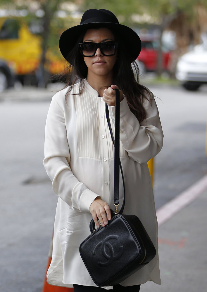 Just Can't Get Enough: Kim Kardashian and Her Givenchy Mini Pandora Bag -  PurseBlog