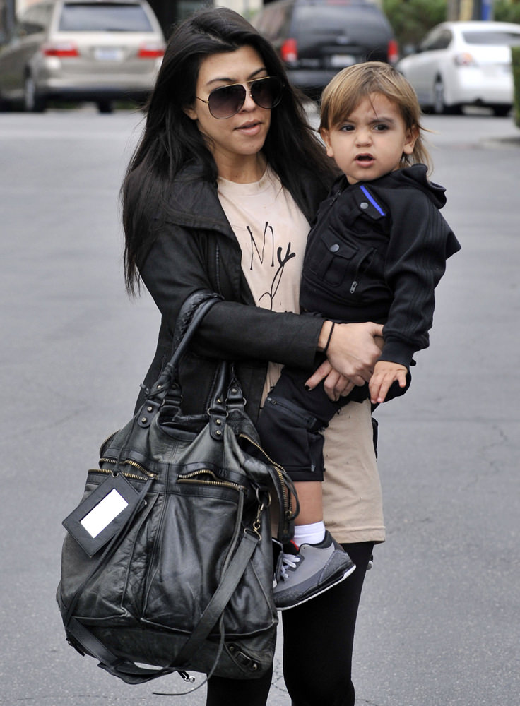 The Many Bags of Celebrity Moms, Part 2 - PurseBlog  Balenciaga mini city  bag, Fashion, Prada galleria bag outfit