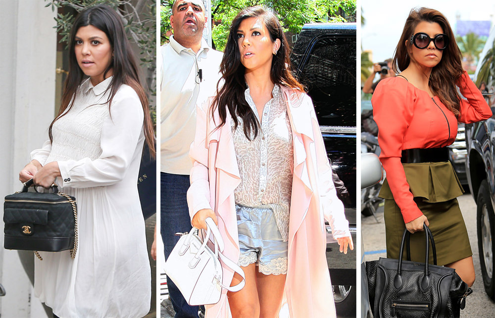 The Many Bags of Kourtney Kardashian - PurseBlog