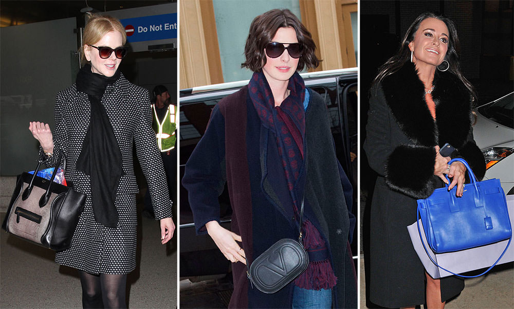 Celebs Carry On with Carry-Ons (and Other Bags) from Louis Vuitton,  Louboutin, & Chanel - PurseBlog