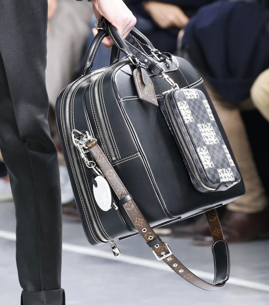 Louis Vuitton Men's Fall / Winter 2015 Runway Bags featuring