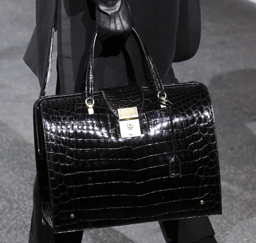 Man Bag Monday: Thom Browne’s Dark, Funny Fall 2015 Collection - Page 3 ...